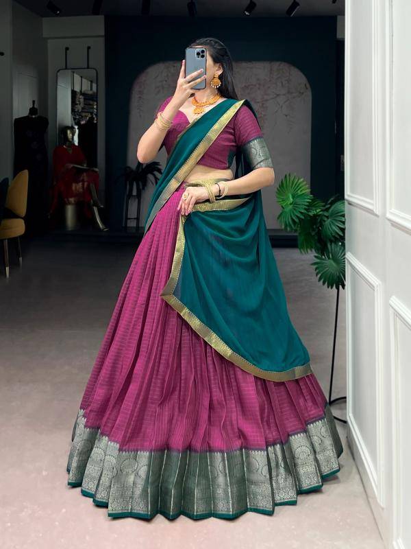 LNB 2045 Dola Chex PNK Latest lehenga choli designs in Kolkata